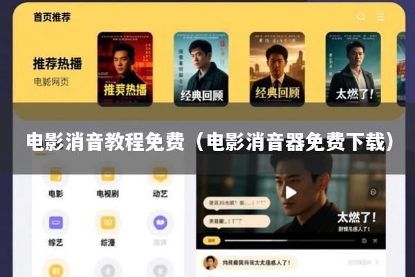 电影消音教程免费(电影消音器免费下载)
