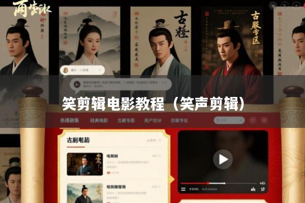笑剪辑电影教程(笑声剪辑)